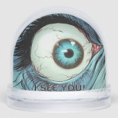 Spooky Eyeball Sneeuwbol (Voorkant)