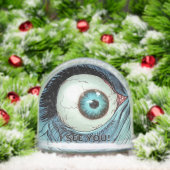 Spooky Eyeball Sneeuwbol (Kerstmis)