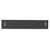 Spooky Eyes Cartoon w Monogram Medium Tafelloper (Horizontaal)