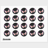 Spooky Eyes Halloween sticker (Vel)