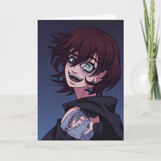 Spooky Eyes Kaart (Voorkant)