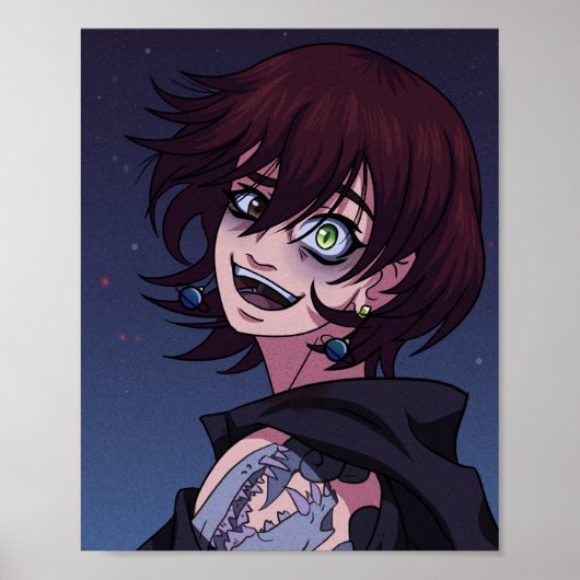 Spooky Eyes Poster (Voorkant)