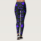 Spooky Faces Halloween Leggings (Achterkant)