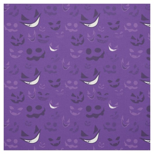 Spooky Faces Stof (Swatch)