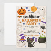 Spooky Fair Theme Kaart (Voorkant / Achterkant)