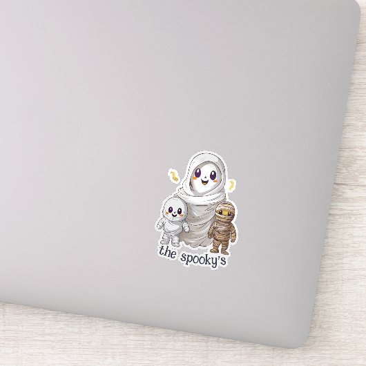 Spooky Family Sticker (Detail)