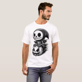 Spooky Fast – Sticker Collectie T-shirt (Voorkant volledig)