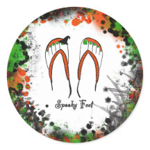 Spooky Feet Badge