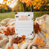 Spooky First Birthday Time Capsule Kaart