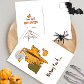 Spooky Flirty Skeleton Booty Joke Grappig Hallowee Briefkaart