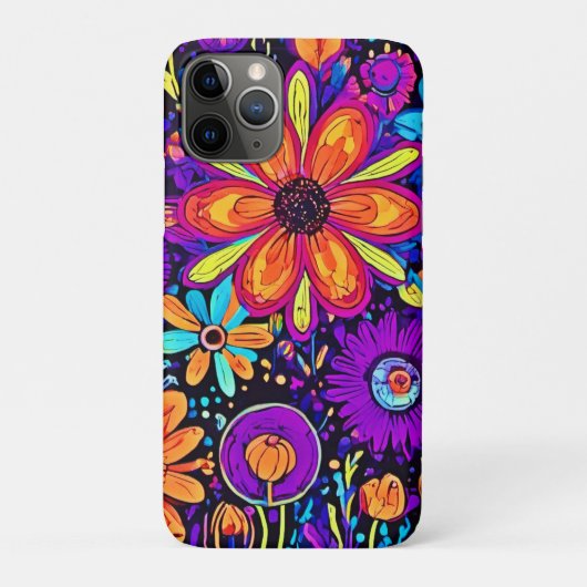 Spooky Floral Art Case-Mate iPhone Case (Achterkant)