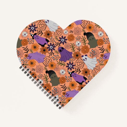 Spooky floral notitieboek (Voorkant)