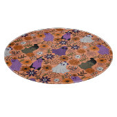 Spooky floral snijplank (Hoek)