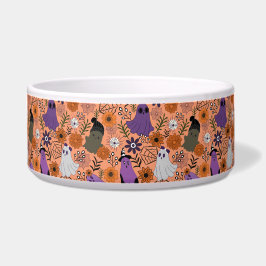 Spooky floral voerbakje