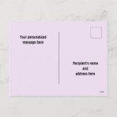 Spooky Flying Witch's Oranje pompoenen Feestdagenkaart (Achterkant)