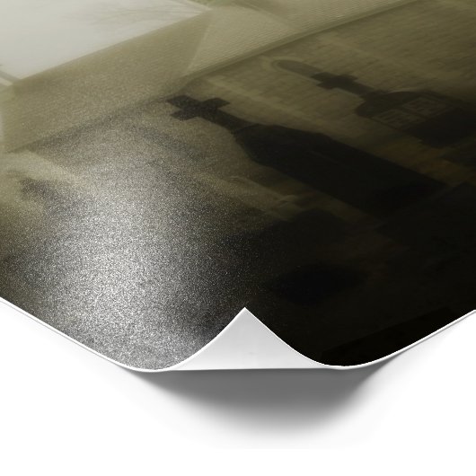 Spooky Fog Foto Afdruk (Hoek)