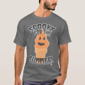 Spooky For Summer Funny Summerween Cartoon T-shirt (Voorkant)