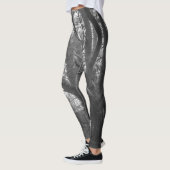 Spooky Forest Black en White Photography Leggings (Links)
