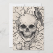 Spooky Forest Halloween Kaart (Voorkant)