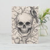 Spooky Forest Halloween Kaart (Staand voorkant)