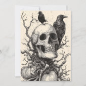 Spooky Forest Halloween Kaart (Voorkant)