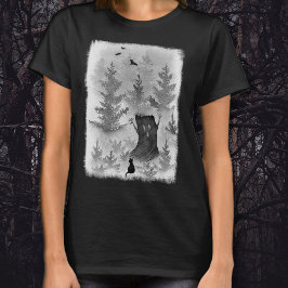 Spooky Forest Halloween T-shirt