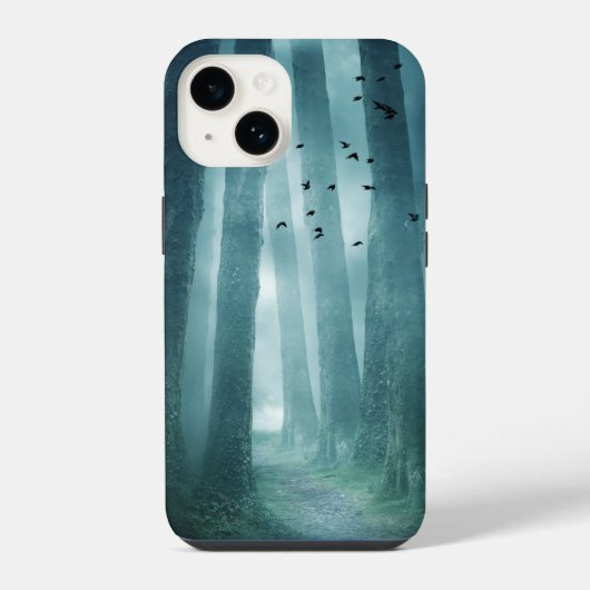 Spooky Forest iPhone Hoesje (Achterkant)