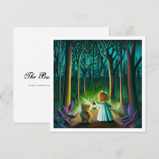 Spooky Forest - Mini Print (Voorkant / Achterkant)