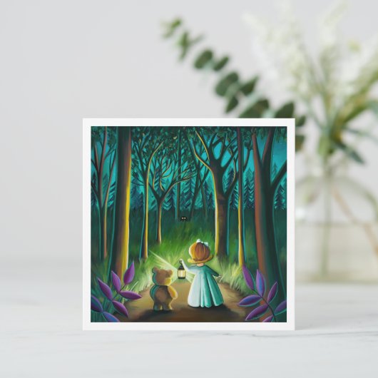 Spooky Forest - Mini Print (Staand voorkant)