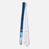 Spooky Forest UFO Close Encounter Stropdas (Achterkant)