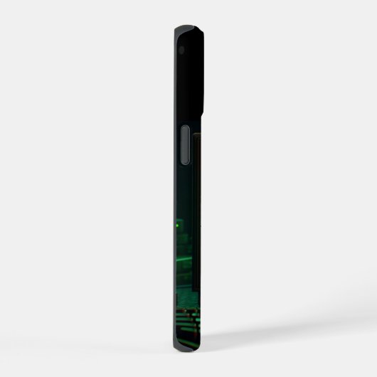 Spooky Fox Robot iPhone 15 Case (Rechterkant)