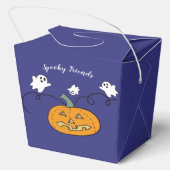 "Spooky Friends Treat Box" Bedankdoosjes (Achterkant)