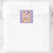 Spooky Friends Vierkante Sticker (Tas)