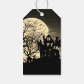 Spooky Full Moon Cadeaulabel (Achterkant)
