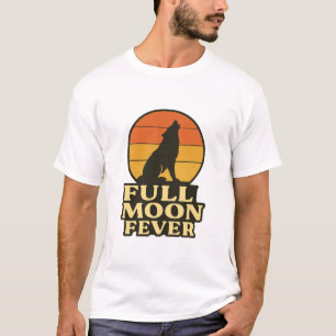 Spooky Full Moon Fever Halloween T-shirt