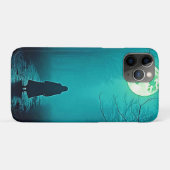 Spooky Full Moon Night Design Case-Mate iPhone Case (Achterkant (horizontaal))