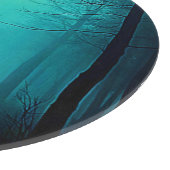 Spooky Full Moon Night Design Snijplank (Hoek)