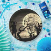 Spooky Full Moon Paper-Bord Papieren Bordje (Feest)