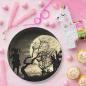 Spooky Full Moon Paper-Bord Papieren Bordje (Feest)