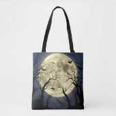 Spooky Full Moon Tote Bag (Voorkant)