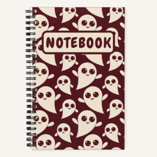 Spooky Fun en Leuke Geesten voor Halloween Notitieboek