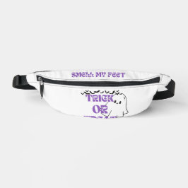 Spooky Fun Ghost Fanny Pack: ‘Trick or treat, Smel Heuptasje