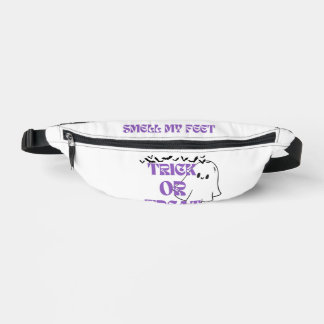 Spooky Fun Ghost Fanny Pack: ‘Trick or treat, Smel Heuptasje