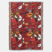 Spooky Fun Halloween Deken (Voorkant Verticaal)