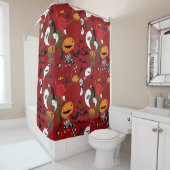 Spooky Fun Halloween Douchegordijn (In situ)