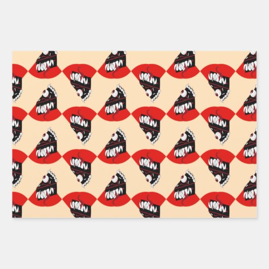Spooky Fun Halloween Gift Wrapping Paper (Voorkant)