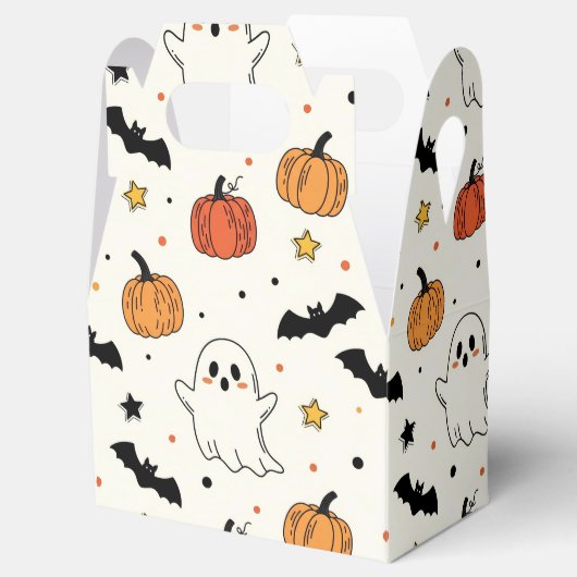 Spooky Fun Halloween Kostuumfeest Bedankdoosjes (Geopend)