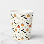 Spooky Fun Halloween Kostuumfeest Papieren Bekers (Voorkant)