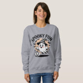 Spooky Fun Halloween T-shirt - Schattigee Cartoon  (Voorkant volledig)
