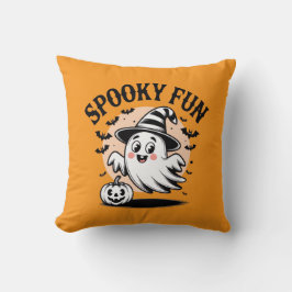 Spooky Fun Halloween T-shirt - Schattigee Cartoon  Kussen